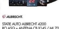 Statie auto Albrecht 4200 RO ASQ + Antena CB X14S/ ML 70