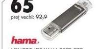 Memorie USB Haman 32 GB OTG Laeta Twin Grey