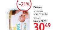 Pampers Premium scutece 3-6 kilograme