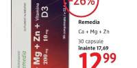 Remedia Ca+Mg+Zn 30 capsule