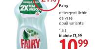 Fairy detergent lichid de vase