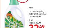 Detergent automat lichid de rufe Arie mountain spring
