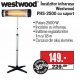 Incalzitor infrarosu Westwood PHS-2500 cu suport