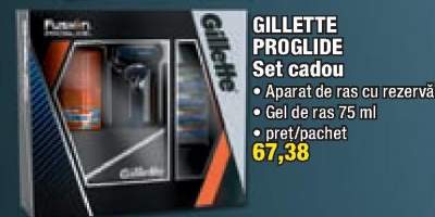 Gillette Proglide set cadou
