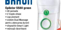 Epilator 5580 Green Braun