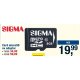 Sigma card microSD cu adaptor