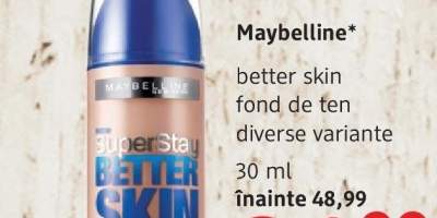 Fond de ten better skin Maybelline