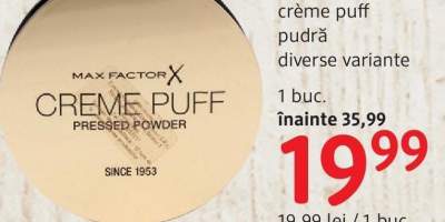 Pudra Creme Puff Max Factor