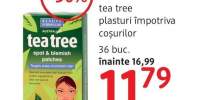 Plasturi impotriva cosurilor Tea Tree Beauty Formulas