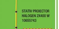 Stativ proiector halogen 2x400 W