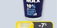 Zuzu Max iaurt natur 10% grasime