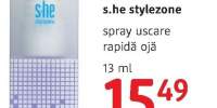Spray uscare rapida oja S.he Stylezone