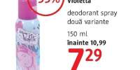 Deodorante spray Violetta
