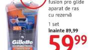 Aparat de ras cu rezerva Gillette Fusion Pro Glide