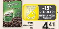 Cafea macinata Fortuna