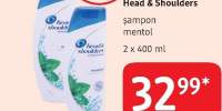 Sampon mentol Head&Shoulders