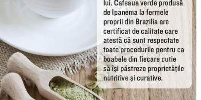 Cafea verde boabe Ipanema