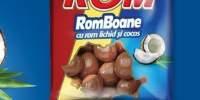 Bomboane cu rom lichid si cocos Rom