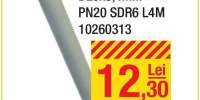 Teava gri PPR diametru 20x3.4 milimetri PN20 SDR6 L4M