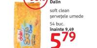 Dalin Soft Clean servetele umede