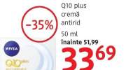 Crema antirid Nivea Q10 plus
