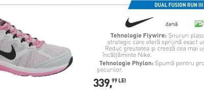 Pantofi sport dama Dual Fusion Run III Nike