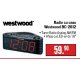 Radio cu ceas Westwood BC-2612