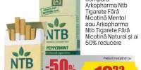 Arkopharma Ntb Tigarete fara nicotina Mentol/ Natural