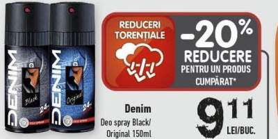 Deo spray Black/Original Denim