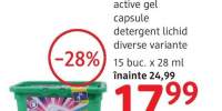 Ariel Active gel capsule detergent lichid