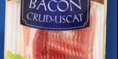 Bacon crud-uscat