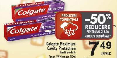 Colgate Maximum Cavity Protection pasta de dint