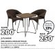 Mobilier terasa Idre/Arendal