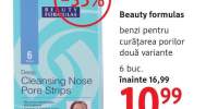 Beauty Formulas benzi pentru curatarea porilor
