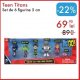 Set 6 figurine Teen Titans