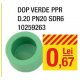 Dop verde PPR D.20 PN20 SDR6