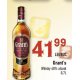 Whisky 40% alcool, Grant's