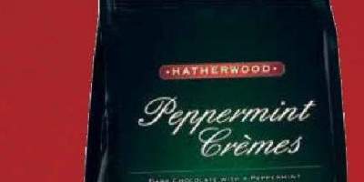 Praline cu ciocolata amaruie si crema de menta, Hatherwood