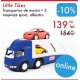 Little Tikes Transportor de masini + 2 masinute sport, albastru -10% lei 1