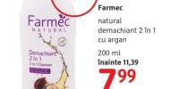 Demachiant 2 in 1, Farmec Natural