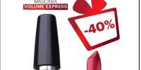 40% reducere la Mascara Volum Express + Ruj Hydra Extreme,  Maybelline New York
