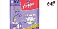 Happy Scutece Big Pack Maxi Plus 62 de bucat