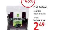 Fruit Orchard coacaze deshidratate
