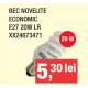 Bec Novelite economic E27 20W LR