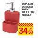 Dispersor detergent + suport burete rosu