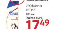 Sampon thick&strong, Head&Shoulders