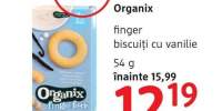 Biscuiti cu vanilie Finger, Organix