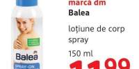 Lotiune de corp spray, marca dm Balea
