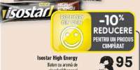 Isotar High Energy baton cu aroma de ciocolata/ banane/ multifructe