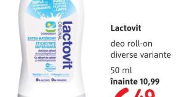 Deo roll-on Lactovit